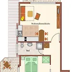 Haus Duenenglueck Whg 34 Seesicht شقة *