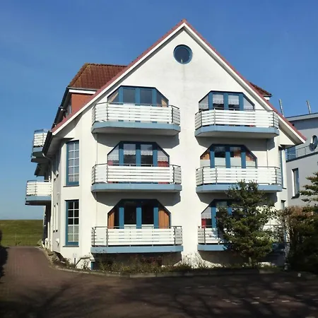 アパート Haus Duenenglueck Whg 34 Seesicht クックスハーフェン